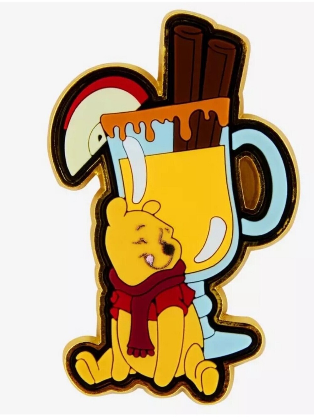 Loungefly Disney Winnie the Pooh Apple Cider Scented Enamel Pin